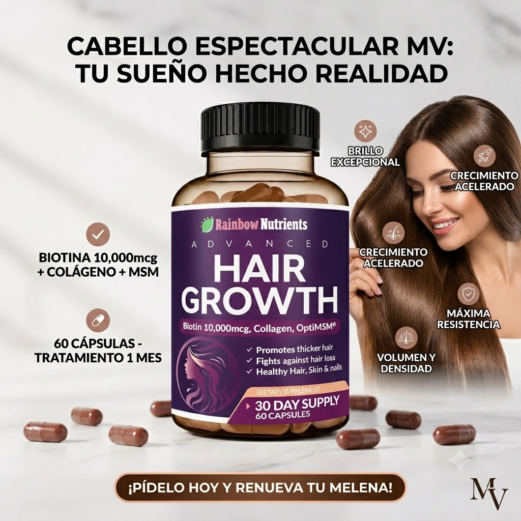 2x1 CRECIMIENTO DEL CABELLO Y PREVENCION DE LA CAÍDA - HAIR GROWTH