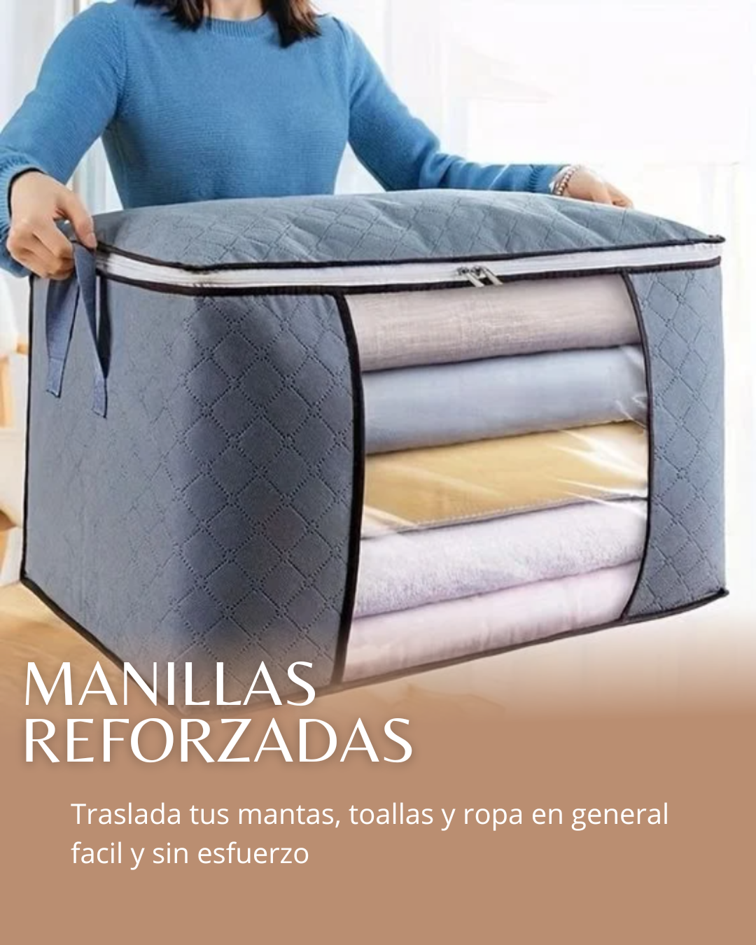 ORGANIZADOR DE ROPA 6UND CON VISOR