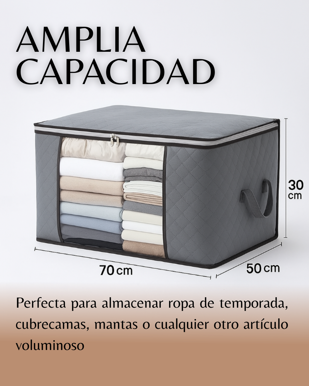ORGANIZADOR DE ROPA 6UND CON VISOR