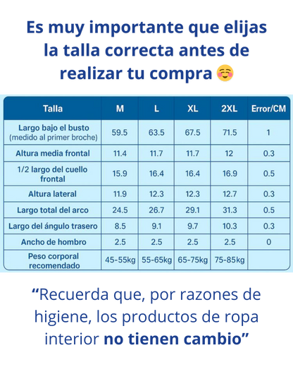 🔥 PACK 3 SUJETADORES PUSH-UP CON EFECTO LIFTING (SOSTEN-BRASIER)