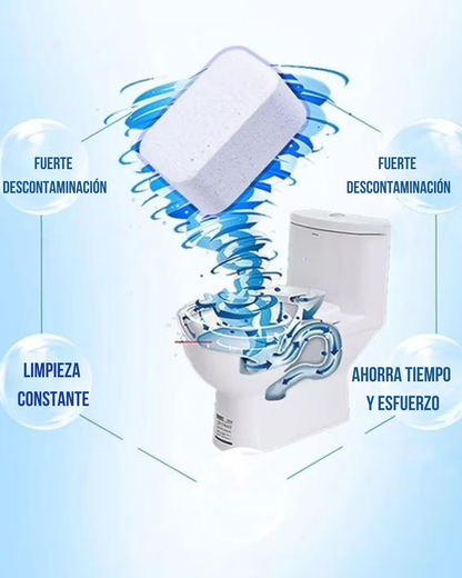 🔥24 PASTILLAS LIMPIEZA INODORO + 12 PASTILLAS LIMPIADOR LAVADORA GRATIS 🎁!!