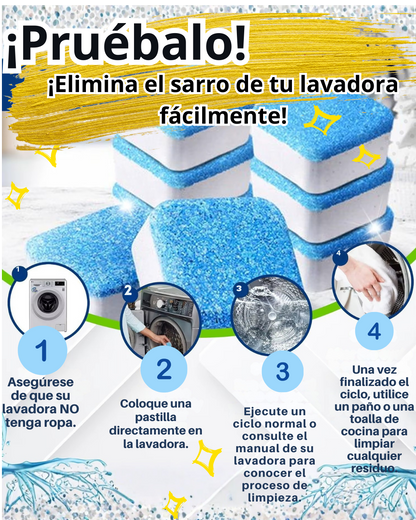 🔥96 PASTILLAS SACA SARRO MAQUINA DE LAVAR  🔥