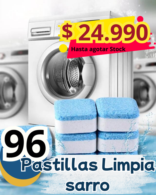 🔥96 PASTILLAS SACA SARRO MAQUINA DE LAVAR  🔥