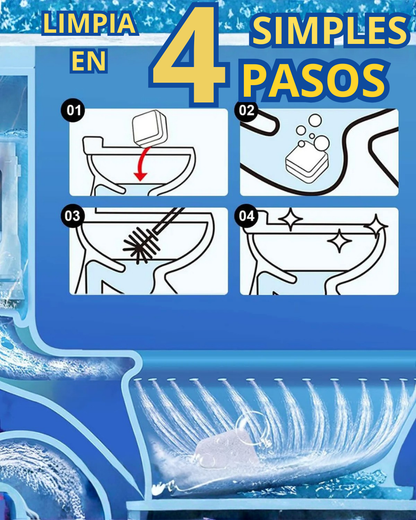 🔥24 PASTILLAS LIMPIEZA INODORO + 12 PASTILLAS LIMPIADOR LAVADORA GRATIS 🎁!!