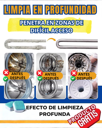🔥24 PASTILLAS LIMPIEZA INODORO + 12 PASTILLAS LIMPIADOR LAVADORA GRATIS 🎁!!