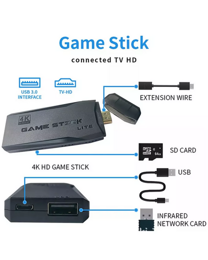 CONSOLA RETROPLAY / GAME STICK 20.000 JUEGOS