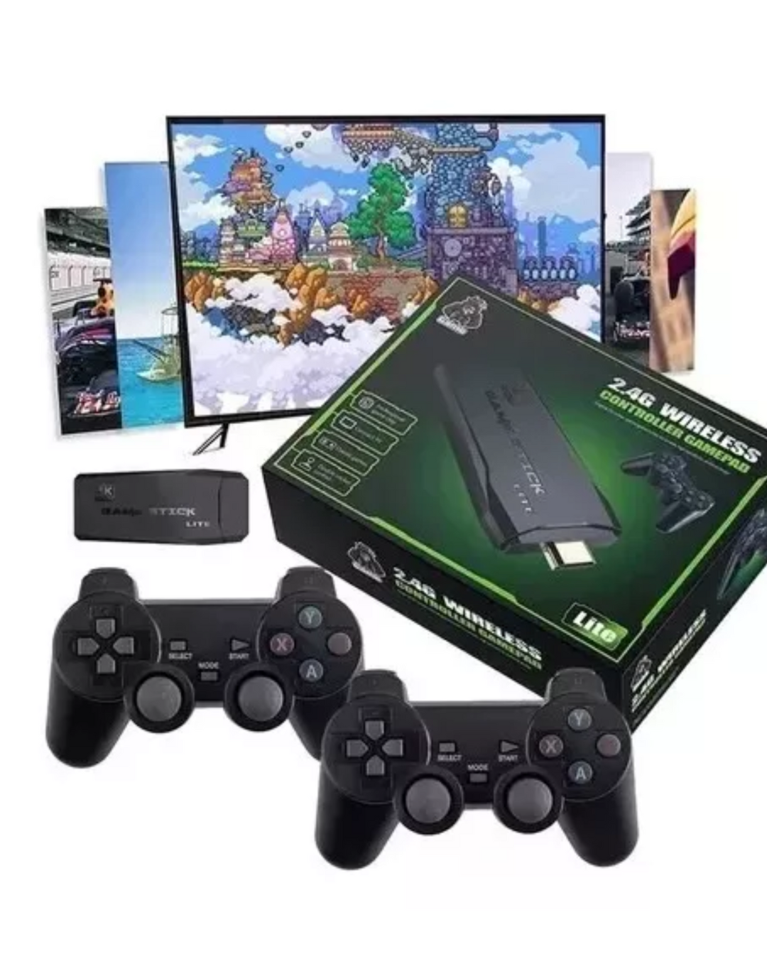 CONSOLA RETROPLAY / GAME STICK 20.000 JUEGOS