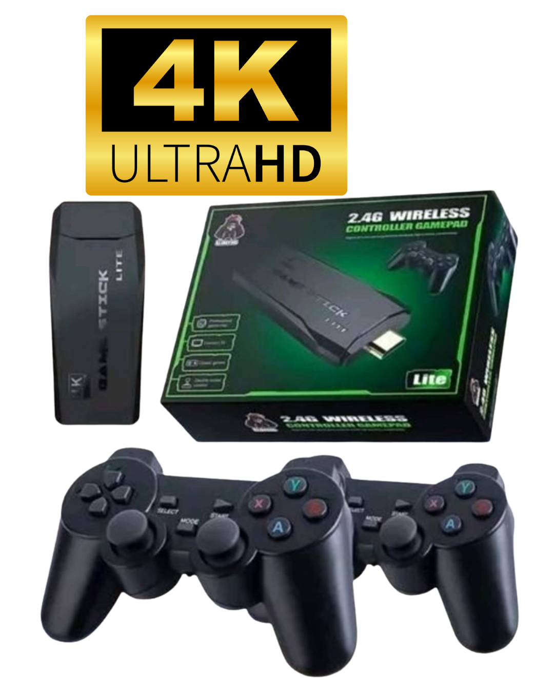 CONSOLA RETROPLAY / GAME STICK 20.000 JUEGOS