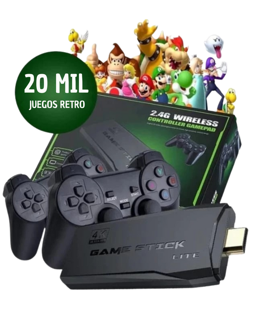 CONSOLA RETROPLAY / GAME STICK 20.000 JUEGOS